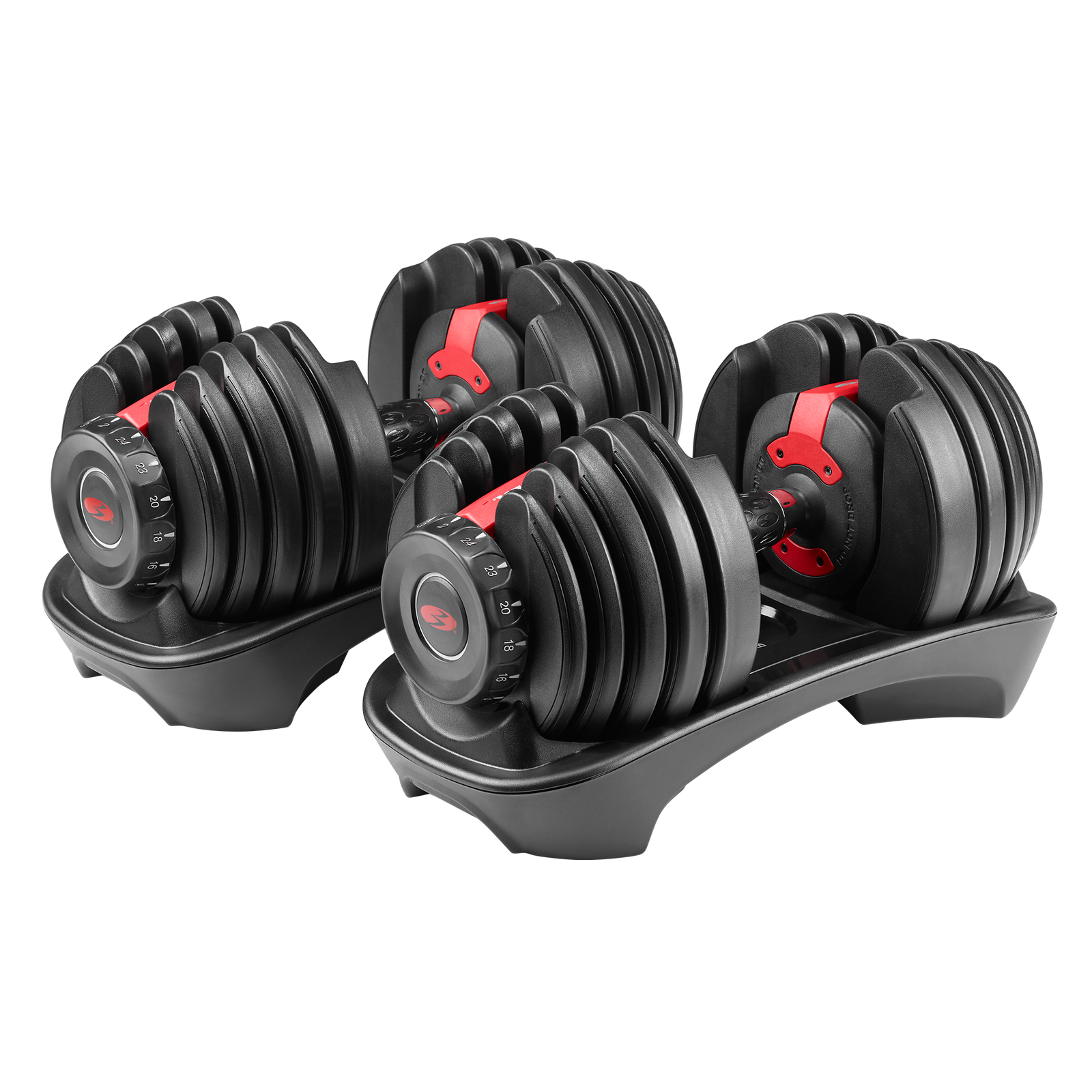 Pareja real de mancuernas ajustables BowFlex SelectTech 552i
