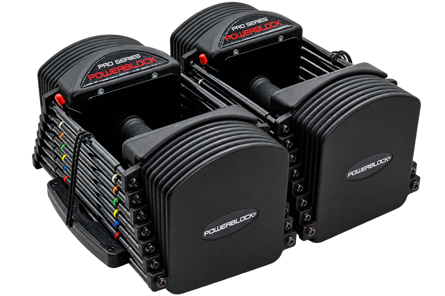 Pareja real de mancuernas ajustables PowerBlock Pro 50